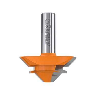 CMT 855.504.11 Lock Miter Bit, 1/2-Inch Shank, 2-Inch Diameter, Carbide-Tipped
