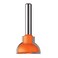 CMT 855.307.11M Ovolo Sash Bit (Male), 7/8-Inch Diameter, 1/4-Inch Shank