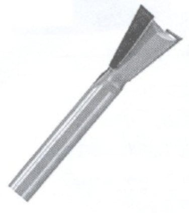 Whiteside Router Bits D10-50x8 Dovetail Bit with 1/2-Inch Large Diameter and 5/8-Inch Cutting Length