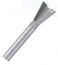 Whiteside Router Bits D10-50x8 Dovetail Bit with 1/2-Inch Large Diameter and 5/8-Inch Cutting Length
