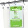 Premium PEVA Frost Shower Curtain Liner with Magnets &amp; Suction Cups - 70 X 71 in. Long
