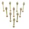 binifiMux 10-Pack M6 x 75mm Furniture Crib Baby Bed Bolt &amp; Barrel Nut Allen Head, Hex Drive Socket Cap Bolts, Zinc Plated