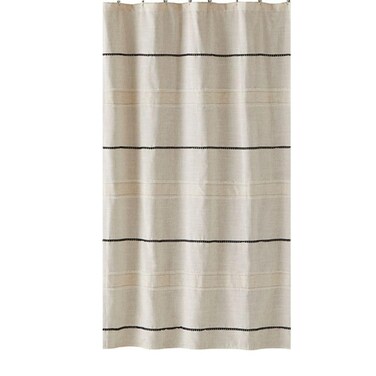 SKL Home by Saturday Knight Ltd. Frayser Shower Curtain, Linen 70" x 72