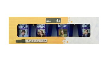 NBC The Office Dunder Mifflin Shot Glass Set