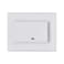 Lacoste 100% Cotton Percale Solid Sheet Set, Breathable, Cooling &amp; Hotel Quality Sheets - Deep Pocket, Easy-Fit, Oeko-Tex Certified, White, Queen