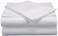Tribeca Living Twin XL Bed Sheet Set, Crisp and Smooth Egyptian Cotton Percale Solid Sheets and Pillowcase Set, Extra Deep Pocket, 350 Thread Count, 3-Piece Luxury Bedding, White