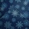 Pointehaven Flannel Deep Pocket Set with Oversized Flat Sheet, Full, Snow Flakes Navy