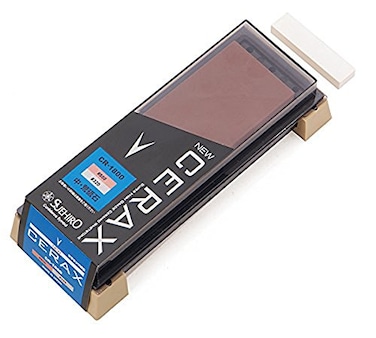 Suehiro New Cerax Double-Sided Whetstone (Medium &amp; Medium Rough) CR-1800