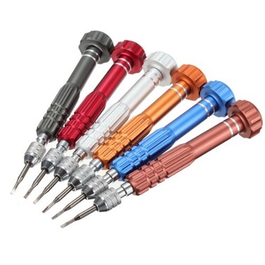 Multi-Use Micro Precision Screwdriver For cell phones, PDAs, Laptops, Digital Videos, MP3s, Watchmaker Repair Tool Kit (Color Random)