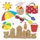 Jolee's Boutique Dimensional Stickers, Fun At The Beach, Bright