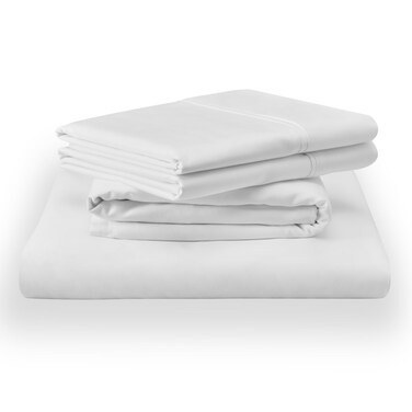 TEMPUR Classic Cotton Sheet Set White - Split King
