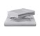 TEMPUR Luxe Egyptian Cotton Sheet Set Silver Mist - Queen