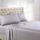 Royal Hotel Bedding ABRIPEDIC Tencel Sheets, 600 Thread Count Silky Soft and Naturally Pure Fabric, 100% Woven Tencel Lyocell Sheet Set, 4PC Set, King Size, Iris