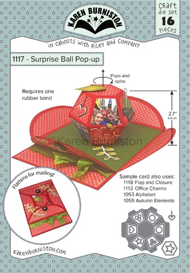 KB RILEY LLC KB Riley Dies POPUP, Surprise Ball Pop-Up