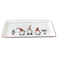 Rectangular Platters Porcelain Serving Plates Christmas Gnomes for Serving Salad Pasta Cheese Appetizer Ham Dishwasher Safe