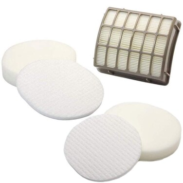 LLHome Replacement Vacuum Filter for Shark Navigator Professional Upright NV60, NV60 26, NV70, NV70 26, NV71, NV80, NV80 26, NVC80C, NV90,NV90 26, NV95, UV420 Vacuums. Part # XFF80 &amp; XHF80