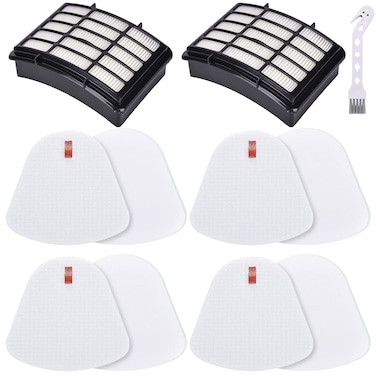 Leadaybetter 2 HEPA + 4 Foam &amp; Felt Filters for Shark Navigator Lift-Away NV350, NV351, NV352, NV355, NV356E, NV357, NV360, NV370, NV391, UV440, UV490, UV540, Part # XFF350 &amp; XHF350 Replacement Filter