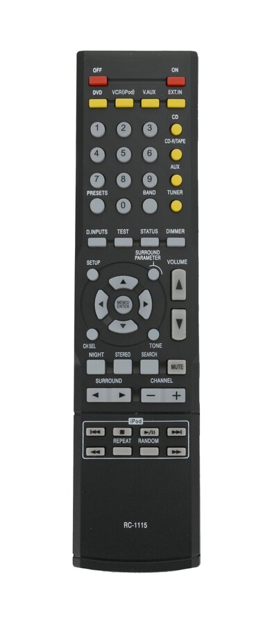 New Replace Ment Remote Control RC-1115 for Denon AV Surround Receiver AVR-390 AVR390 AVR-1610 AVR-1705 AVR-1804 AVR-2105