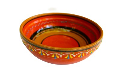 Cactus Canyon Ceramics Spanish Terracotta Deep Serving Dish