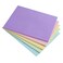 Vanpad Lined Sticky Notes 6X8 in Pastel Ruled Post Stickies Super Sticking Power Memo Pads Strong Adhesive, 5 Pads/Pack, 28 Sheets/pad