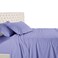 Royal Hotel Bedding Stripe Sheets - Top Split-King: Adjustable King Bed Sheets - 4PC Bed Sheet Set - 100% Cotton - 600 Thread Count - Deep Pocket, Top Split King, Periwinkle