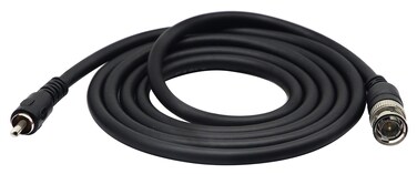 zdyCGTime BNC to RCA Extension Cable RCA Male to BNC Male Composite Video Connector Cable for Surveillance CCTV Camera System from DVR to TV (5ft/1.5M)