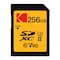 Kodak SDXC 256GB UHS-II U3 V90 Ultra Pro Memory Card - Up to 300MB/s Read Speed and 270MB/s Write Speed