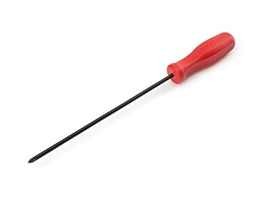 TEKTON Long #1 Phillips Hard Handle Screwdriver (Black Oxide Blade)   DSP14001   Made in USA