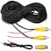 WEUASTE Premium Backup Camera RCA Cables, RCA Video Cable, Car Reverse Camera Video Cable with Detection Wire (33FT/10 M), AV Extension Cable with RCA Video Female to Female Coupler and Power Cable
