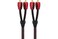AudioQuest Golden Gate Stereo Cable with 4 RCA Plugs, 0.6 m.
