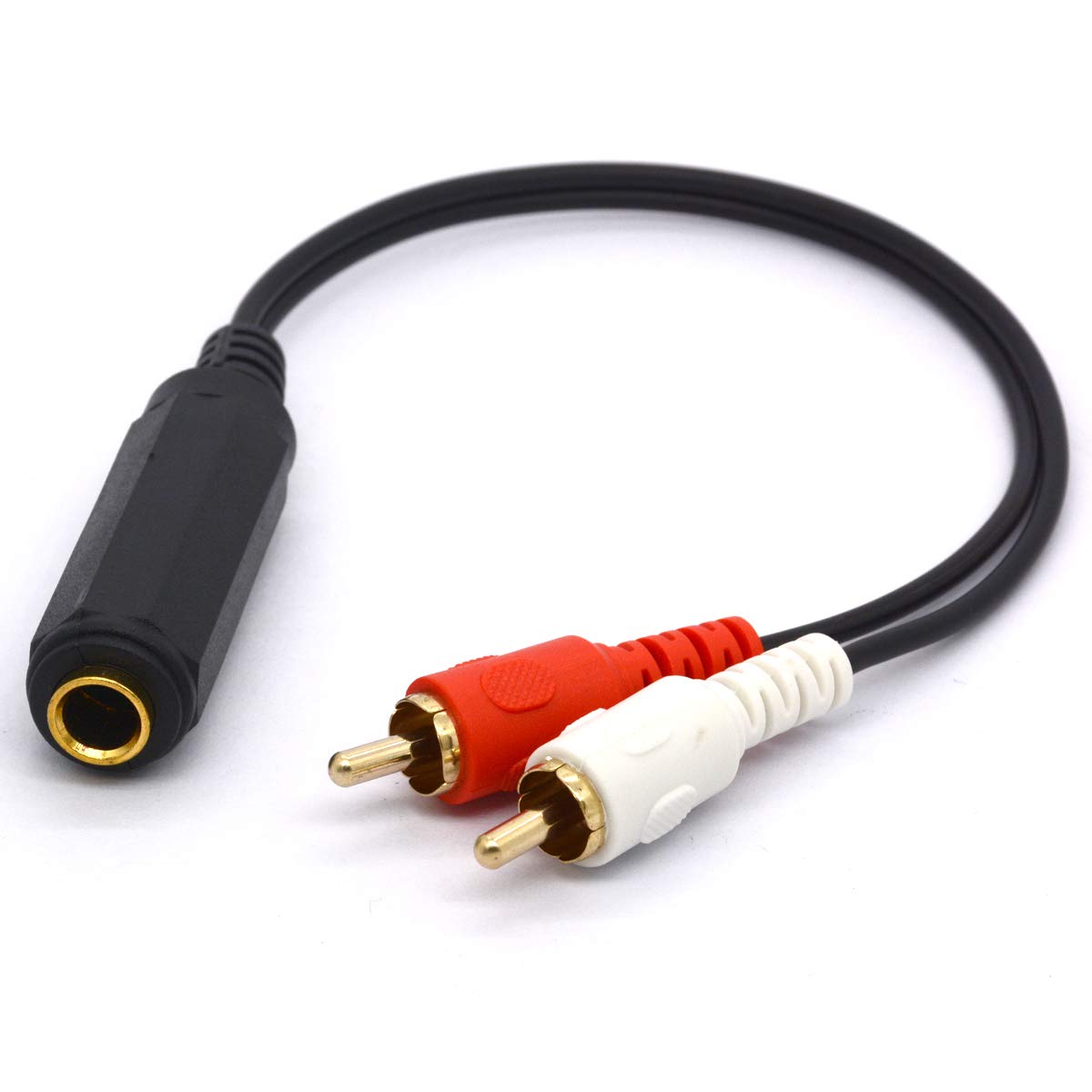 بيي هوس Piihusw 6 To Rca Splitter Cable 6.35 MM 25 cm