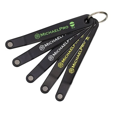 MichaelPro 5-Piece Ultra Low Profile Offset Screwdriver Set, Slim Profile Angled Screwdrivers, Phillips, Slotted, Pozi   MP002028