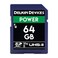 Delkin Devices Power 64GB SDXC UHS-II Memory Card &acirc;&euro;&ldquo; 300MB/s Read, 250MB/s Write   Ideal for 8K, 4K, HDR, and 360 Video   High-Performance SD Card for Cameras