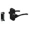National Hardware N262-204 V1320 Lever Latches in Black, 1-3/4