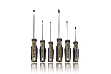 Spec Ops SPEC-S Tools 6-Piece Screwdriver Set, Phillips &amp; Slotted, Magnetic Tip, 3% Donated To Veterans