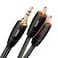 AudioQuest Tower Analog Audio Interconnect 3.5mm Mini to RCA Cable (1.5 meters)