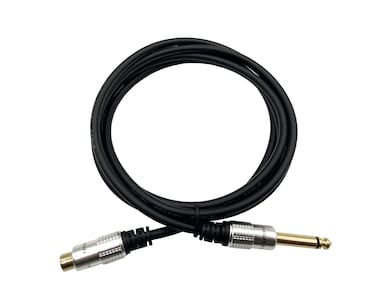 Dafensoy 1/4 to RCA Cable, Dual RCA to Dual 1/4 TS Interconnect Cable, 6.35mm Mono Male to RCA Female/Phono Stereo Patch Cable Cord Adapter 1.8m/6 Feet
