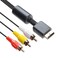 Audio Video RCA Cable - Composite Accessories Connection AV Cable 6FT