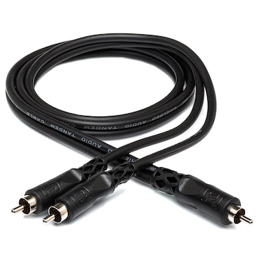 Hosa CYA-103 Y Cable - RCA Male to Dual RCA Male - 3 foot