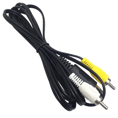 AFUNTA 6 Feet Standard AV Cable RCA Connection Cord Compatible Sega Genesis 1