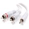 SRY0600WG-6ft. 3.5mm Plug to Dual RCA Plugs Cable [SRY0600WG]