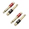 Cable Matters 4-Pack RCA to 1/4 Adapter (1/4 to RCA Adapter)