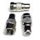 Cess F Type Male to RCA Female Connector Coupler Coax Cable Adapter Video - F Male to RCA Female (10 Pack)