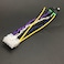10pin Power Harness Plug RCA Compatible with Pioneer TS-WX1210A TS-WX1010A TS-WX300A TS-WX300TA 01.45-18200-A01 White