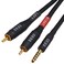 CESS-262 Black 4.4mm to RCA Headphone / MP3 / DAC/Music Player/Amplifier Patch Cable