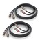 Yumiwoow RCA Cables 2 Pack[Hi-Fi Sound, PVC Jacket, Shielded], 2-Male to 2-Male RCA Audio Stereo Subwoofer Cable Auxiliary Cord for Home Theater,Amplifiers,HDTV,Hi-Fi Systems,Speakers(3Ft/1M)