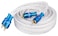 Rockville MRCA25 25 Foot Twisted Pair Marine RCA Cable 100% Copper, Split Pin