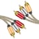 Tanprmee Audio Video RCA Cable 12ft, Hanprmee 3RCA Male to 3RCA Male Composite AV Cable Compatible with Set-Top Box, Speaker, Amplifier, DVD Player and More (4M12Ft)
