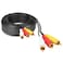 PREMIER ADAPTER PremierAdapter 10 M RCA Audio Video TV Cable Lead - Connects Devices for Optimal Sound and Picture Quality [RL68]
