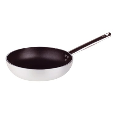 Pentole Agnelli Aluminium Anti - Adherent Professional Platinum Saute Pan 5 Mm. With 1 Handle, Diameter 28 Cm.